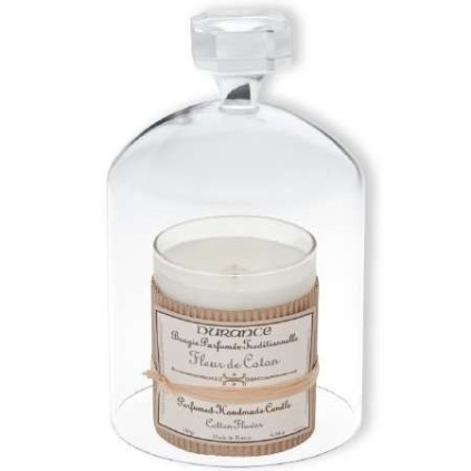 Glass cloche for Durance candles 