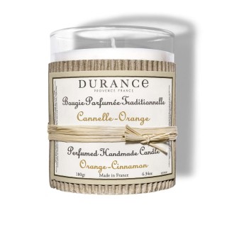bougie parfumée cannelle orange