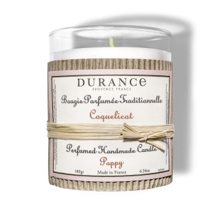 bougie parfumée coquelicot