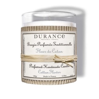 bougie fleur de coton