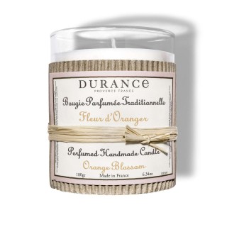 bougie parfumée fleur d'oranger