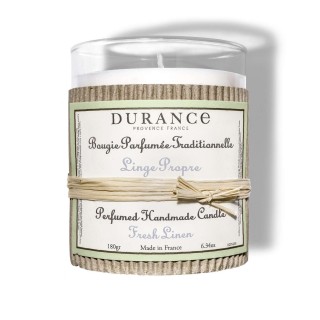 bougie parfumée linge propre