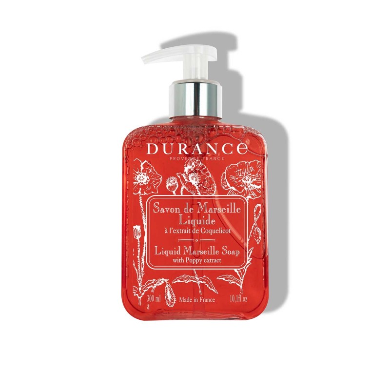 Liquid Marseille Soap with Poppy extract