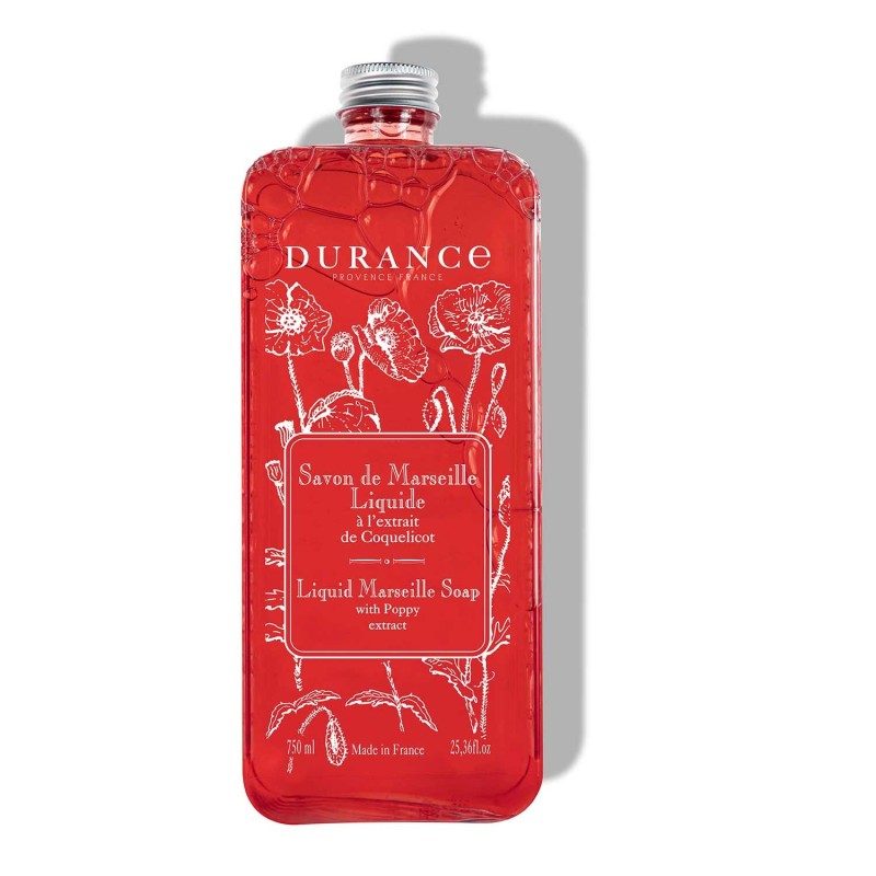 recharge savon liquide de marseille coquelicot