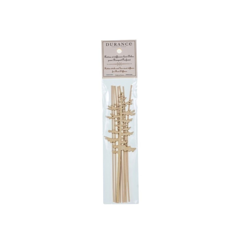 Rattan sticks (x7) and Tree wood diffuser for Reed Diffusers