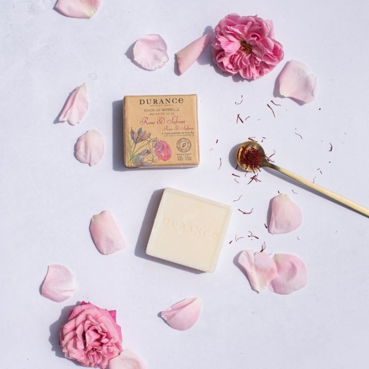 Marseille soap Rose & Saffron