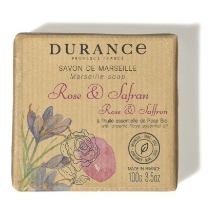 savon solide de marseille rose safran 2