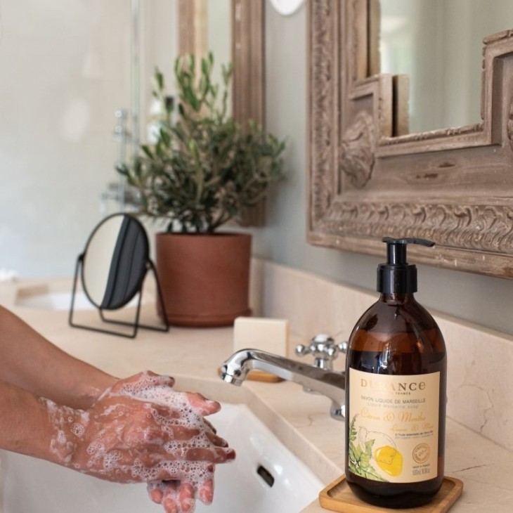 Liquid Marseille soap Lemon & Mint