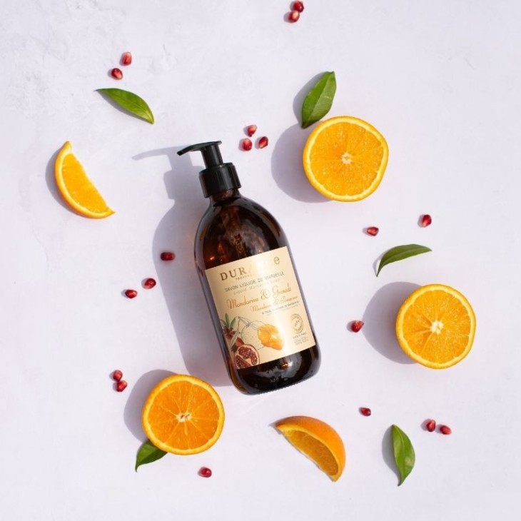 Liquid Marseille soap Mandarin & Pomegranate