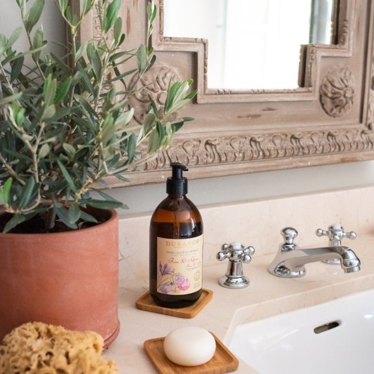 Liquid Marseille soap Rose & Saffron