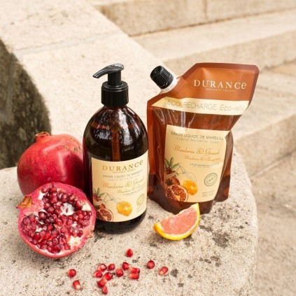 Eco-refill liquid Marseille soap Mandarin & Pomegranate 2