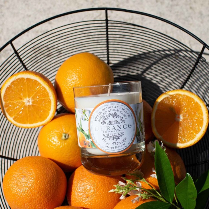 Scented Candle Orange Blossom