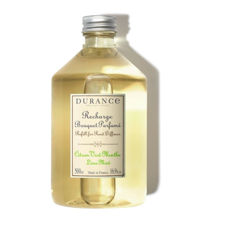 Recharge diffuseur de parfum 500ml - Citron Vert Menthe Durance