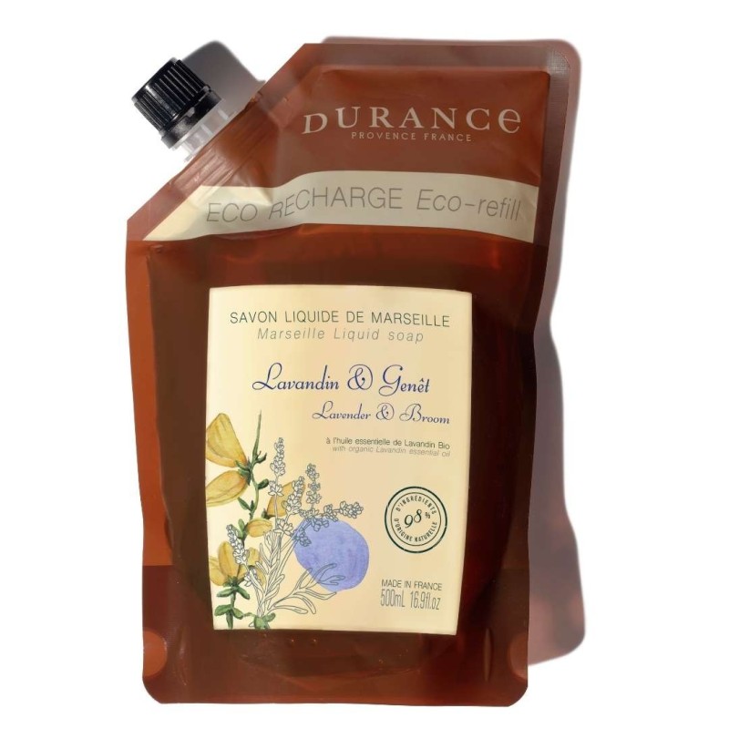 Eco-refill liquid Marseille soap Lavender & Broom