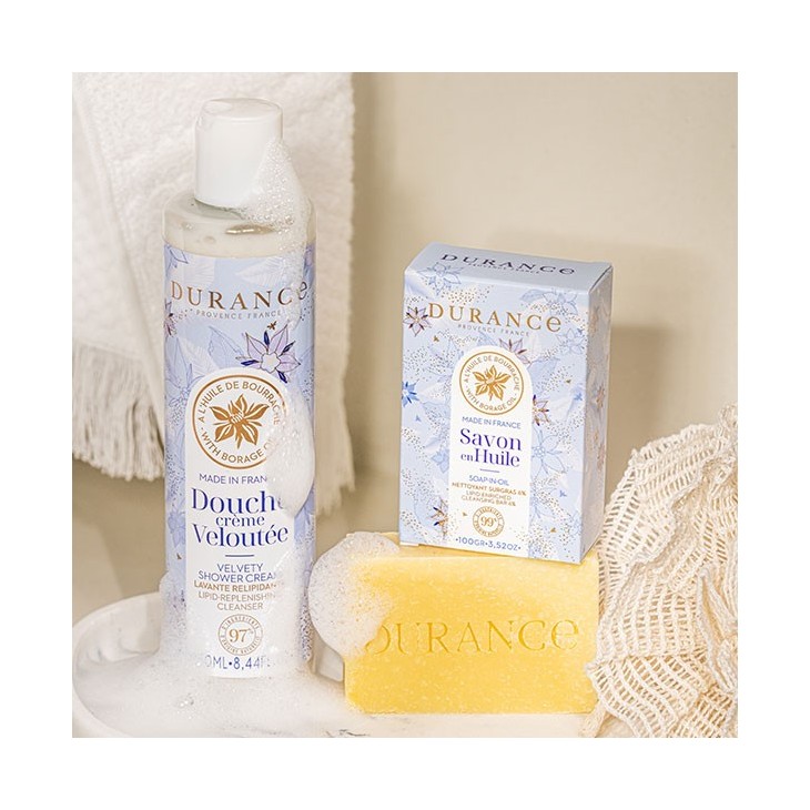 Velvety Shower Cream with borage oil