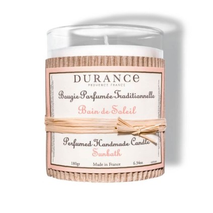 bougie parfumée bain de soleil
