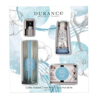 Coffret cadeau coton musc