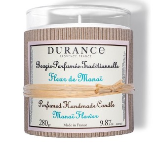 bougie grand format fleur de monoï