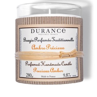grande bougie ambre