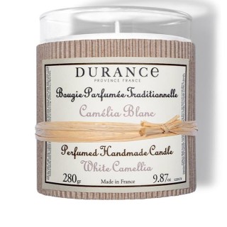 Large Scented Candle White Camellia