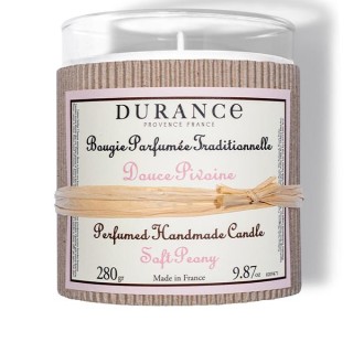 bougie pivoine grand format