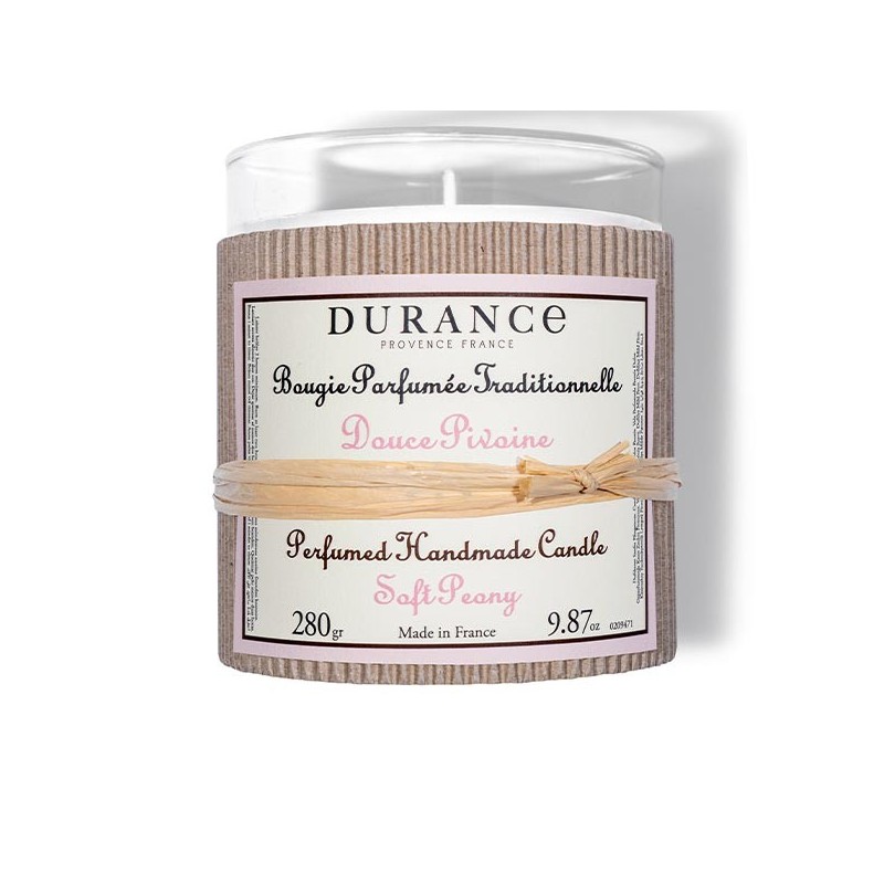 bougie pivoine grand format