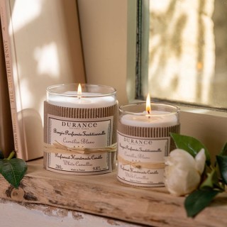 Large Scented Candle White Camellia 2