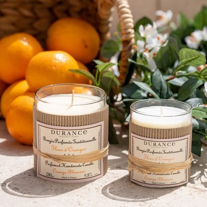 grande bougie fleur d'oranger 2