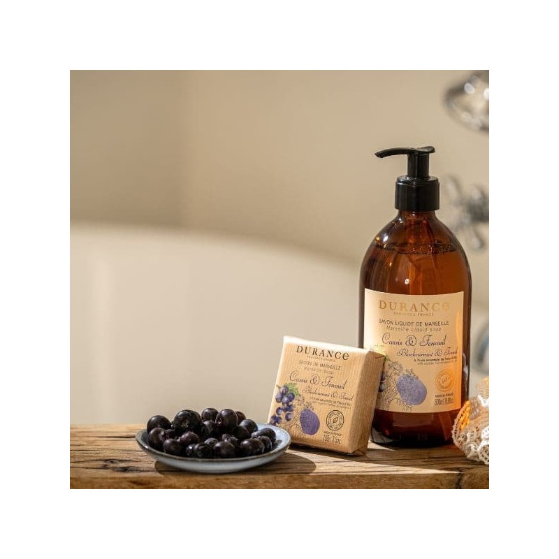 Savon cassis fenouil