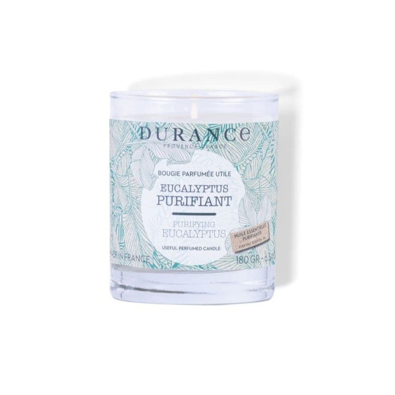 Bougie eucalyptus purifiant