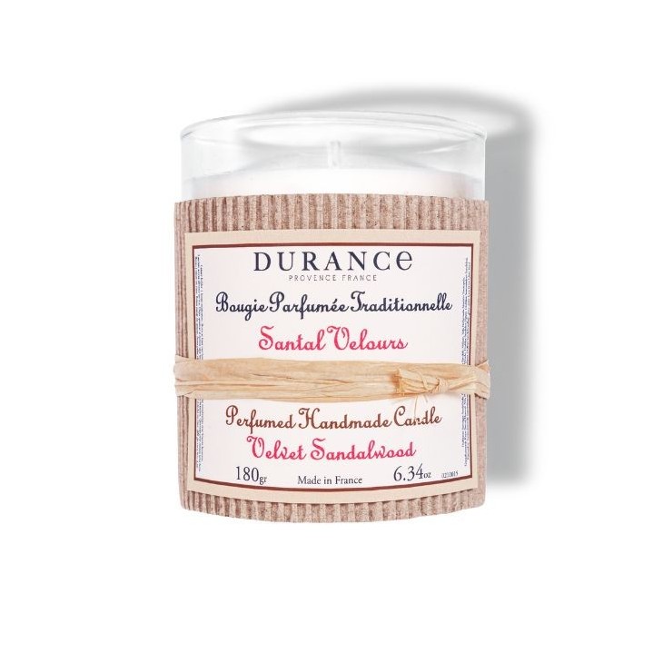 bougie santal velours