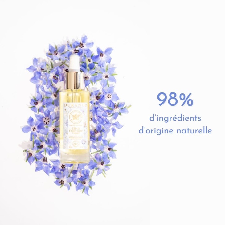 98% d'ingrédients d'origine naturelle