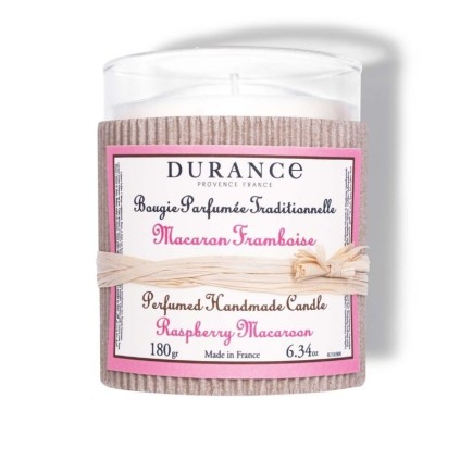 Bougie Parfumée Macaron Framboise