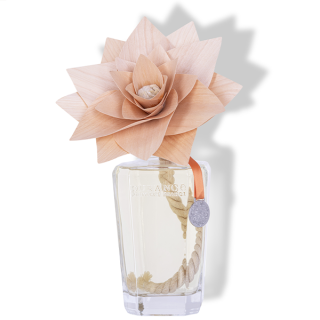 Fleur parfumée grand format ambre précieux