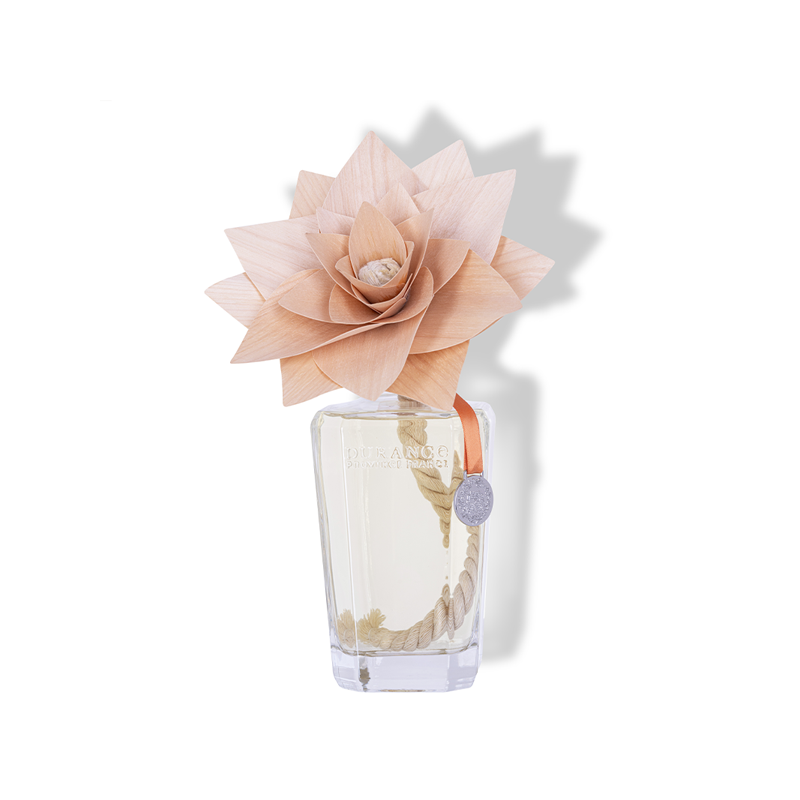 Fleur parfumée grand format ambre précieux