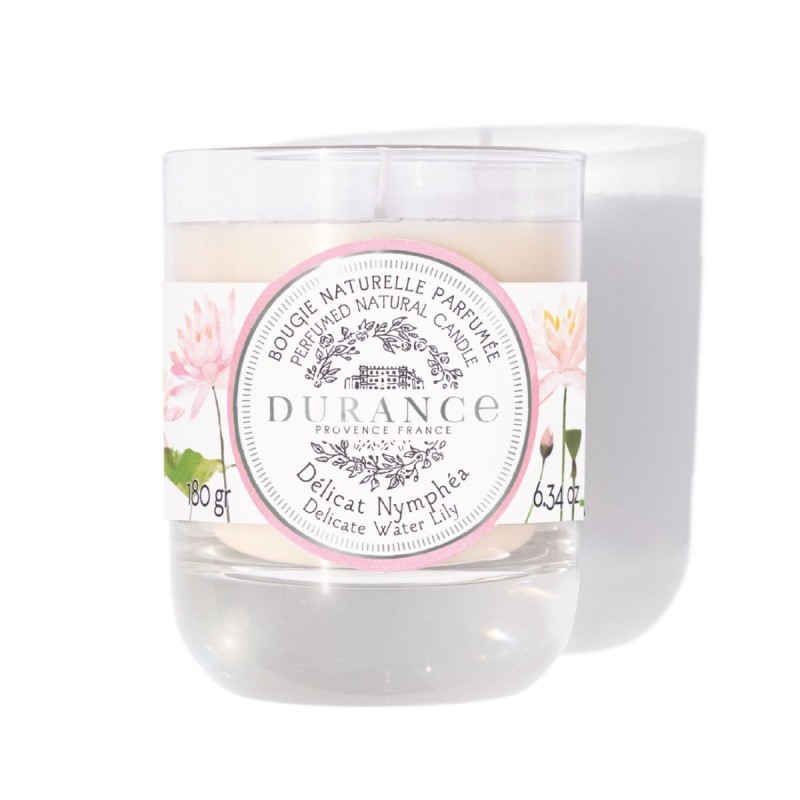 Bougie Parfumée Naturelle Délicat Nymphéa