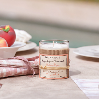 Bougie Parfumée Pêche de Vigne 2