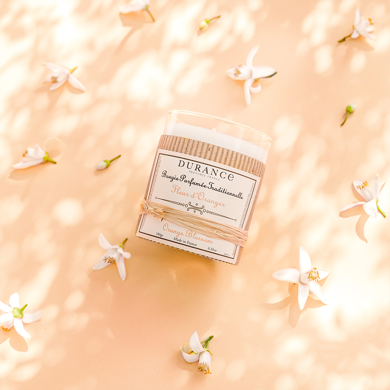 bougie fleur d'oranger