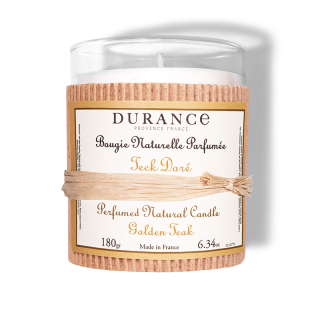 Golden Teak Scented Candle - Durance